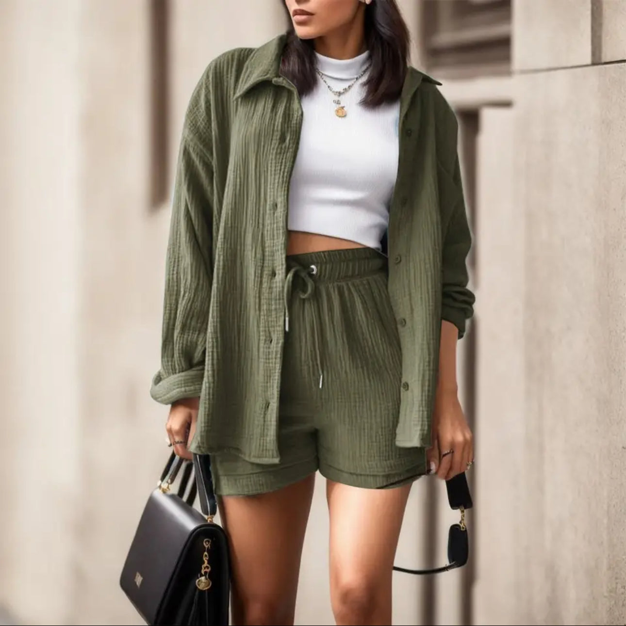 CONJUNTO CHLOE CON SHORT